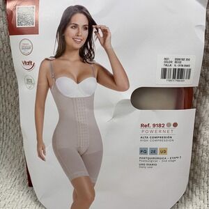 MariaE 9182 Fajas Colombianas Women's XL Butt Lifter Tummy Compression Shapewear